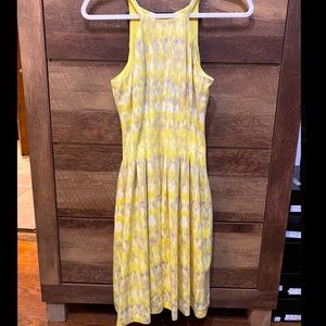 Yellow Calvin Klein Dress